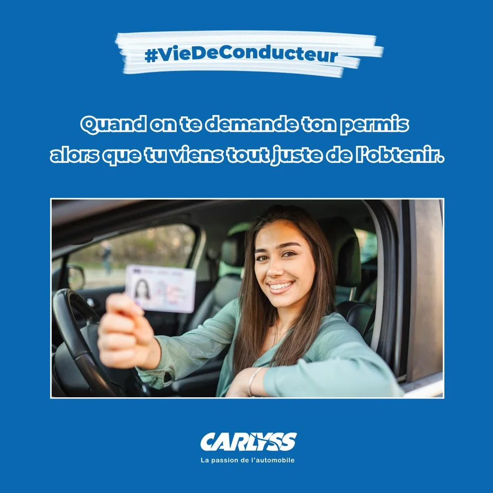 Publication humoristique #VieDeConducteur Carlyss